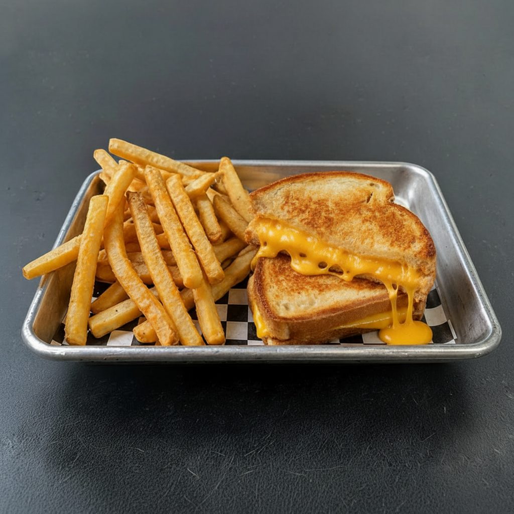 Grilled Cheese with Fries.