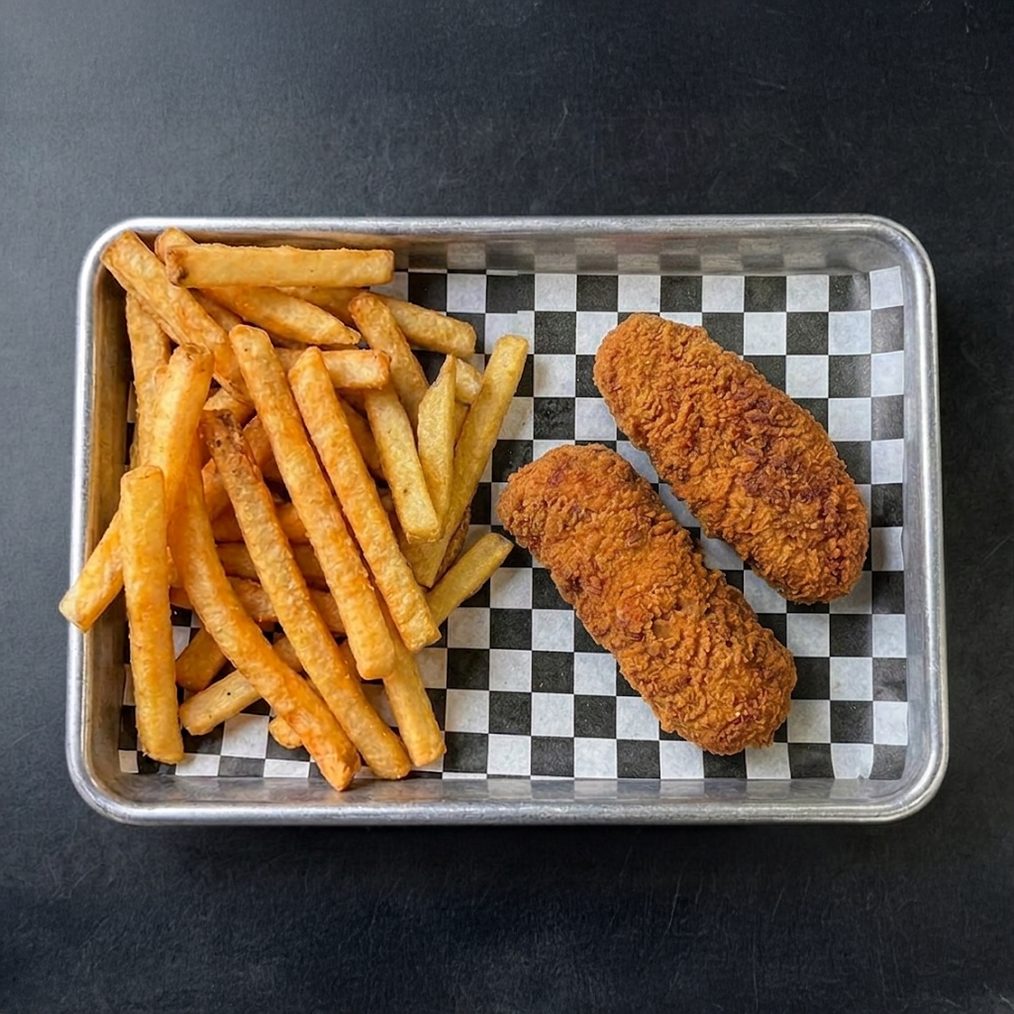 (2) Chicken Tendies with Fries.
